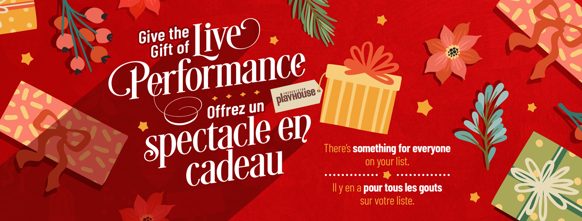 Give the Gift of Live Performance Gift Guide graphic