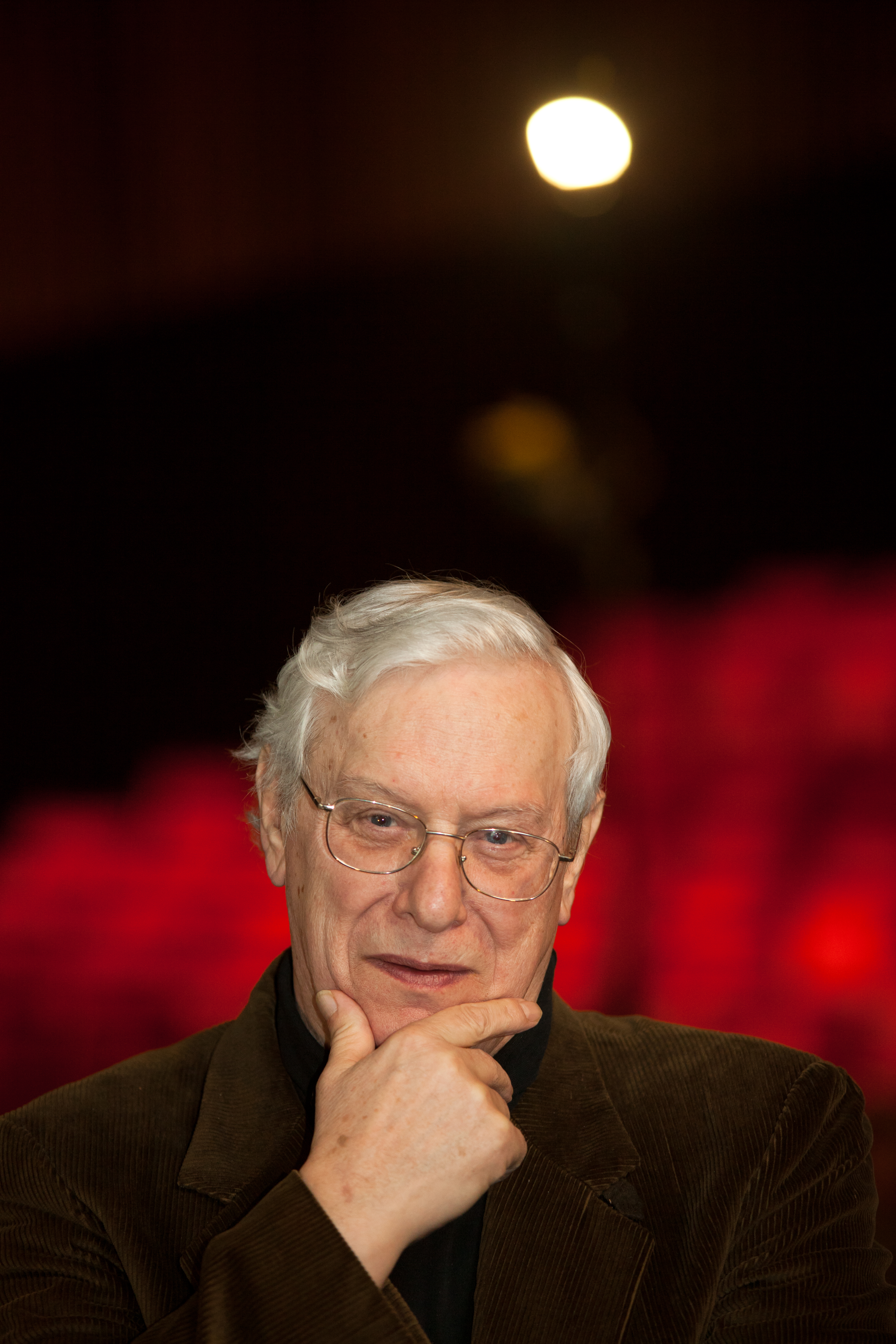 Headshot of Walter Learning in an empty theatre