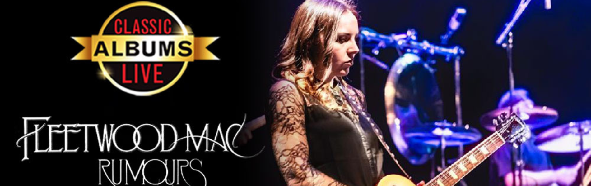 Classic Albums Live solo guitarist on stage