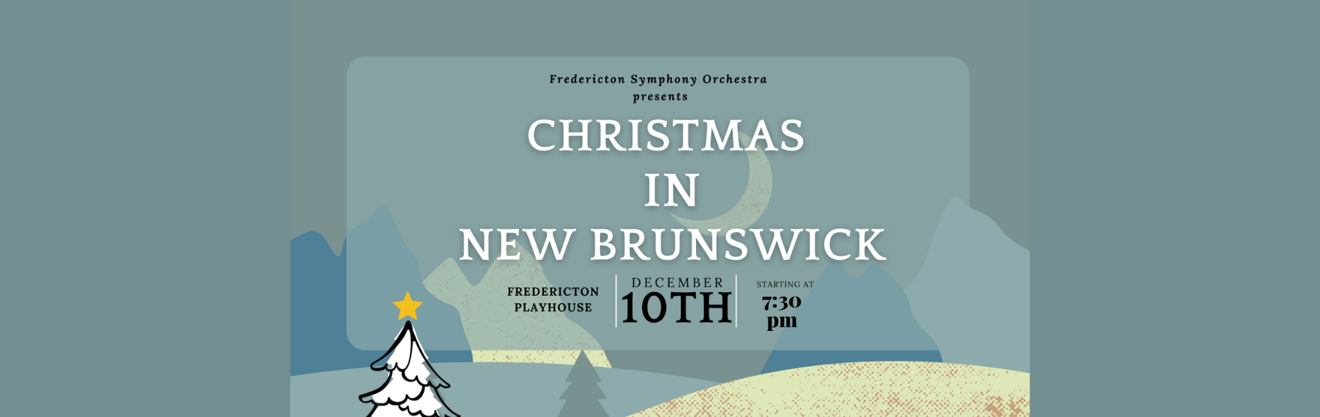 FSO Christmas concert graphic